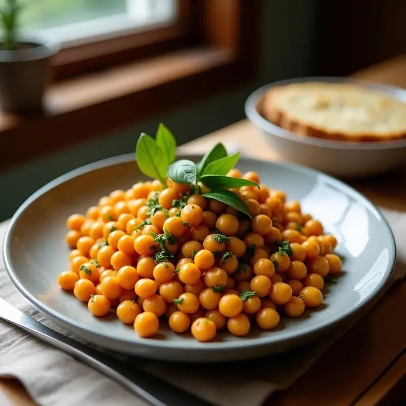 Kyinkyinga (Albóndigas Nigerianas) de Garbanzo y Espinacas: Receta Africana Vegana