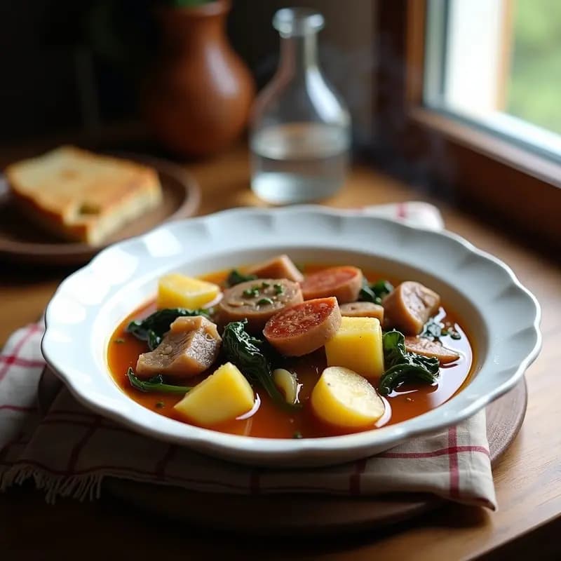 Lacón con Grelos y Patatas: Receta Gallega de Invierno en Olla Exprés