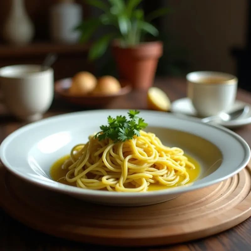 Laksam de Fideos de Arroz y Curry Verde: Receta Malasia Vegana y Picante