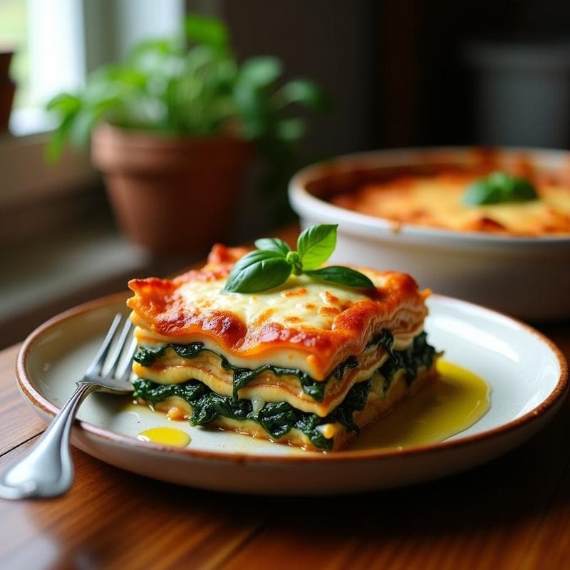 Lasagna de Berenjena y Queso de Cashew: Receta Italiana Vegana en Thermomix Sin Pasta