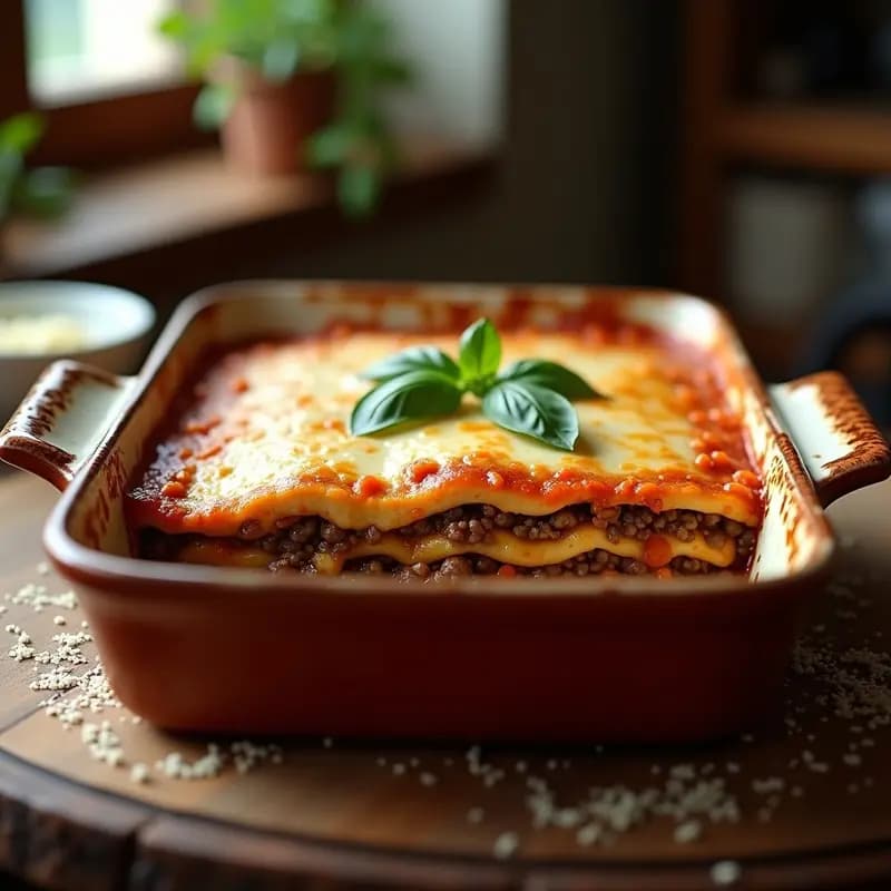 Lassagna de Berenjena y Carne de Lentejas: Receta Italiana Keto y Sin Pasta