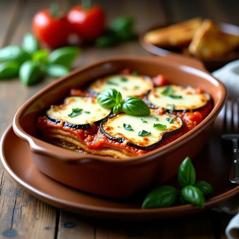 Lassagna de Berenjena y Queso Ricotta: Versión Sin Pasta y Baja en Carbohidratos