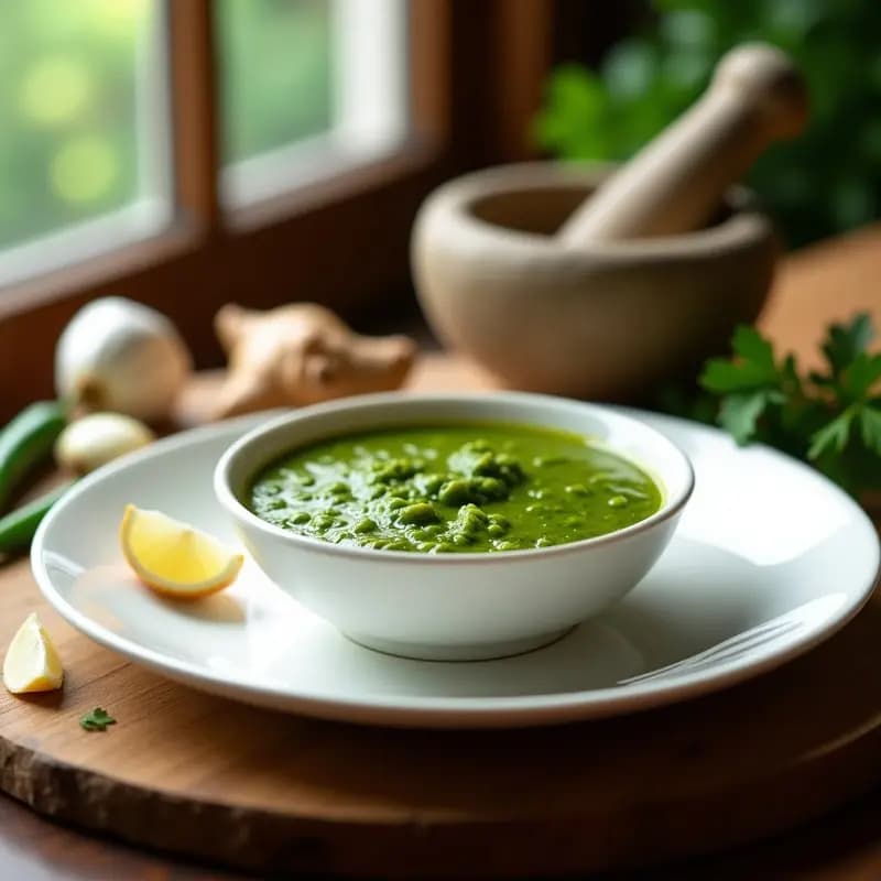 Lassan Ki Chutney: Salsa India de Ajo y Jengibre para Acompañar Curries y Parathas