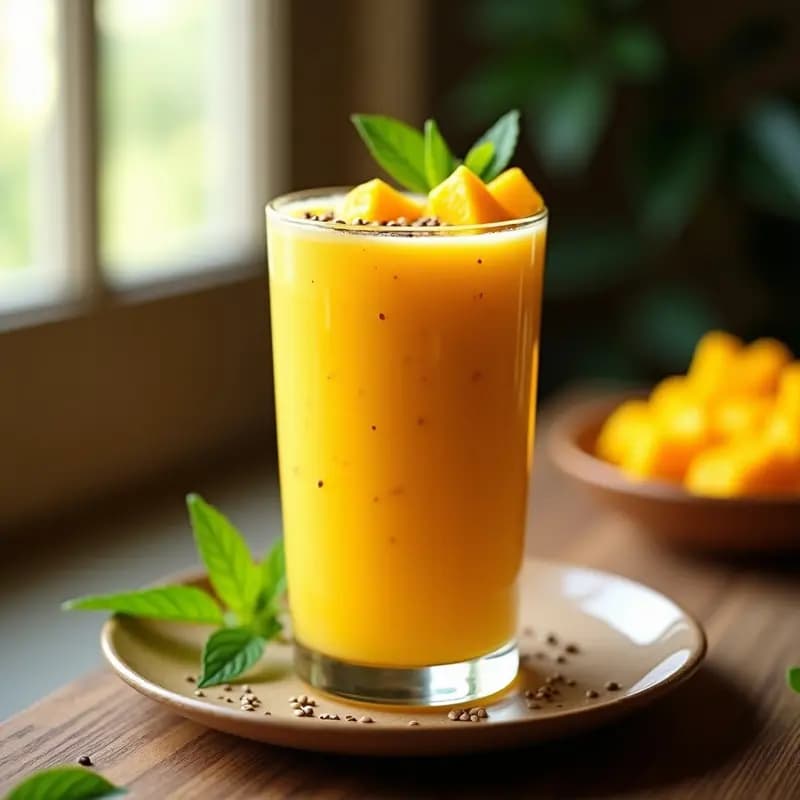 Lassi de Mango: Bebida India Cremosa y Dulce para el Verano