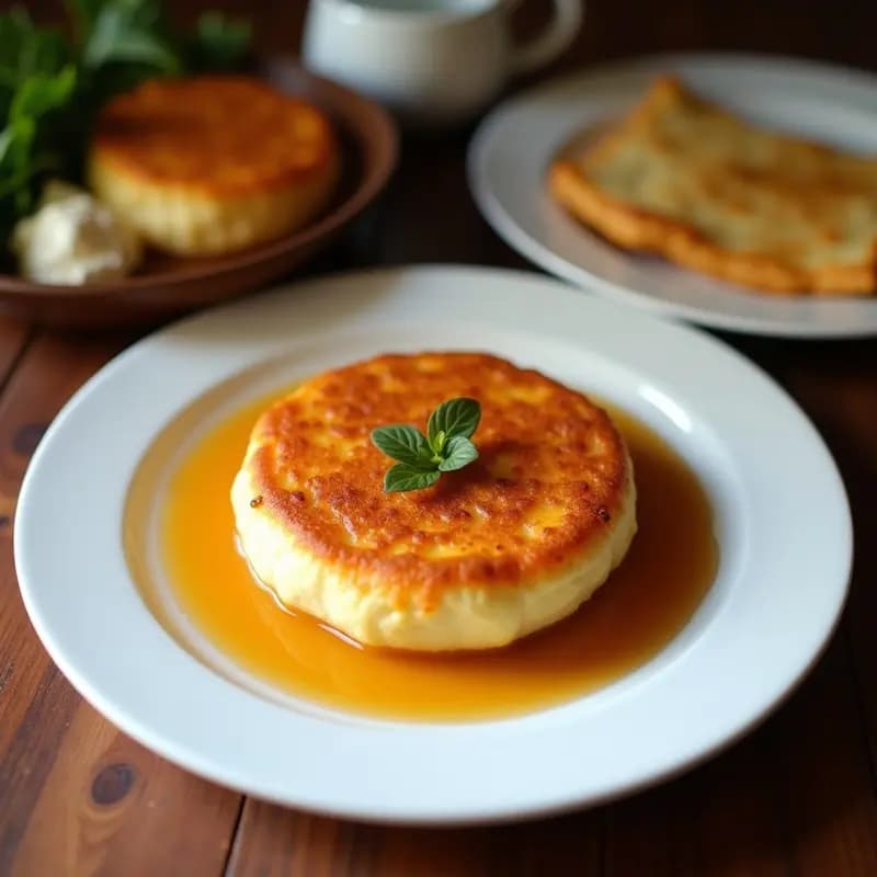Leche frita con canela y azúcar: Postre de la abuela en sartén antiadherente