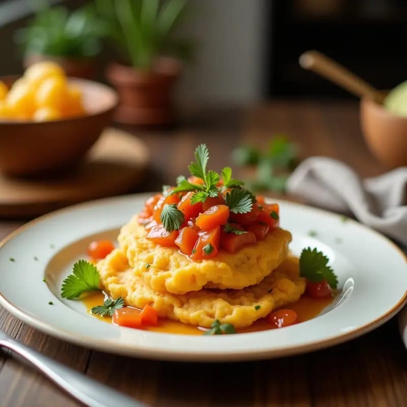 Leche Frita con Salsa de Caramelo Salado: Postre de la Abuela con un Toque Moderno
