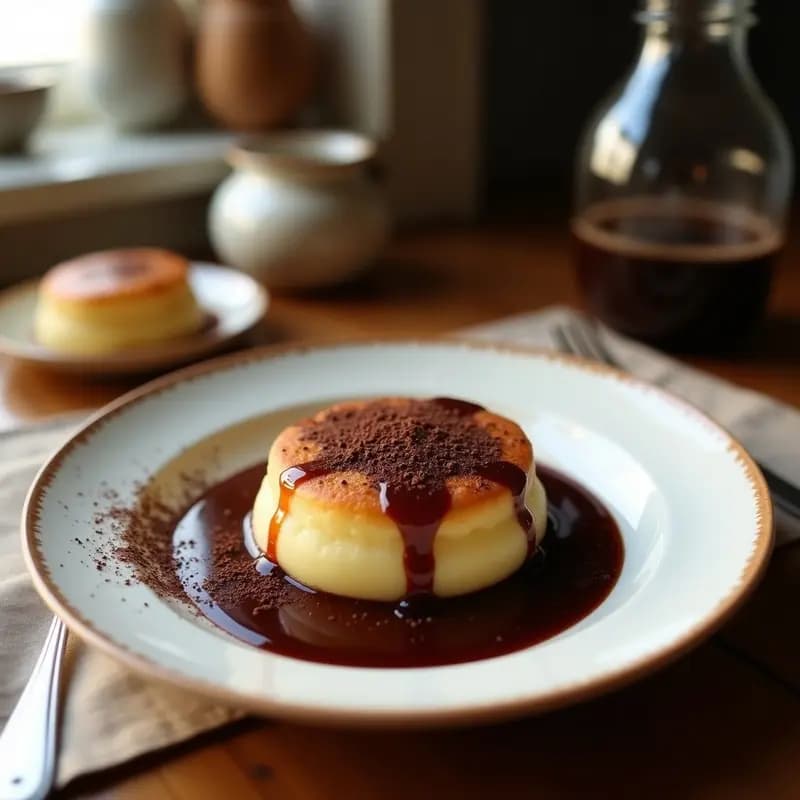 Leche Frita con Sirope de Chocolate: Postre de la Abuela Crujiente y Cremoso