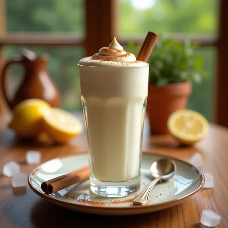 Leche Merengada Casera con Vainilla: Bebida Fresca para el Verano