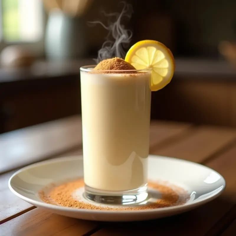 Leche merengada: Postre tradicional español ligero y sin lactosa
