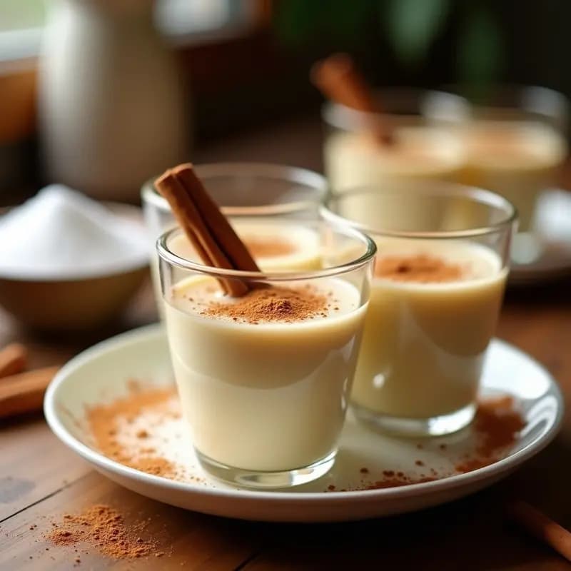 Leche Merengada Tradicional: Postre Fresco de la Infancia en 4 Ingredientes