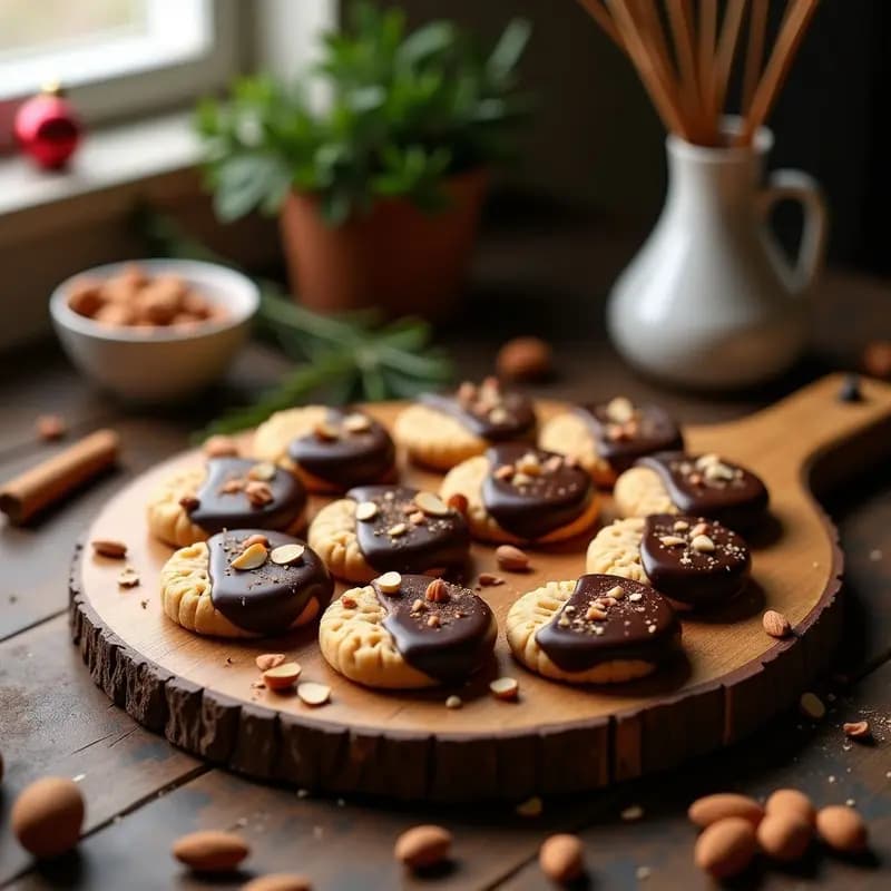 Liebkuchen Alemán con Glaseado de Chocolate: Postre Navideño Sin Horno
