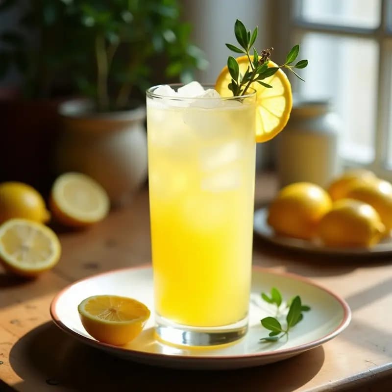 Limonana Palestina con Mentira y Hielos Picados: Bebida Refrescante en 5 Minutos