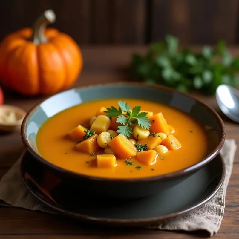 Locro de Zapallo y Maíz: Sopa Argentina Tradicional para Invierno