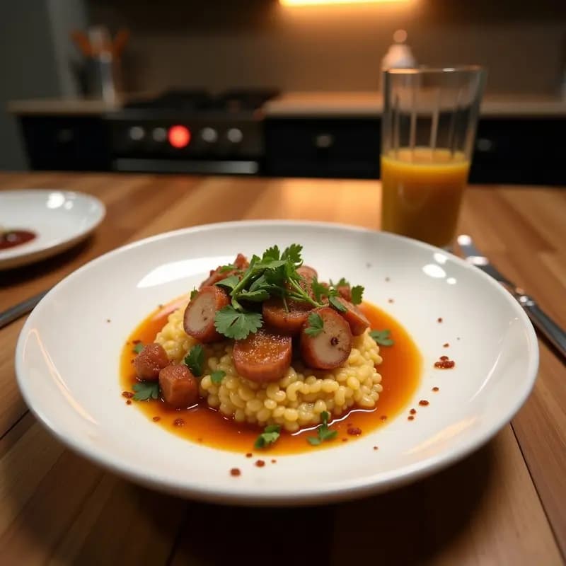 Lok Lak de Hongos Ostra con Arroz Jazmín: Receta Camboyana Vegana y Sabrosa