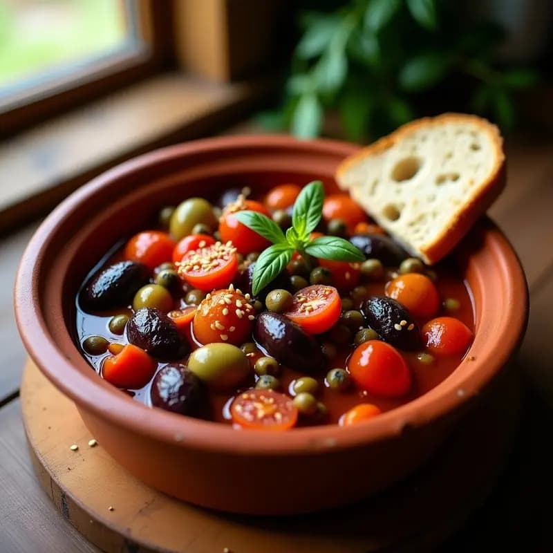 Lokka de Berenjena y Tomate: Guiso Siciliano Vegano y Bajo en Calorías