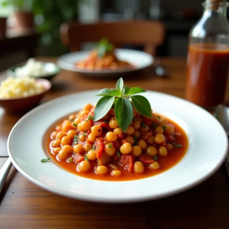 Lokma Turca de Garbanzos con Sirope de Granada: Postre Mediterráneo Vegano