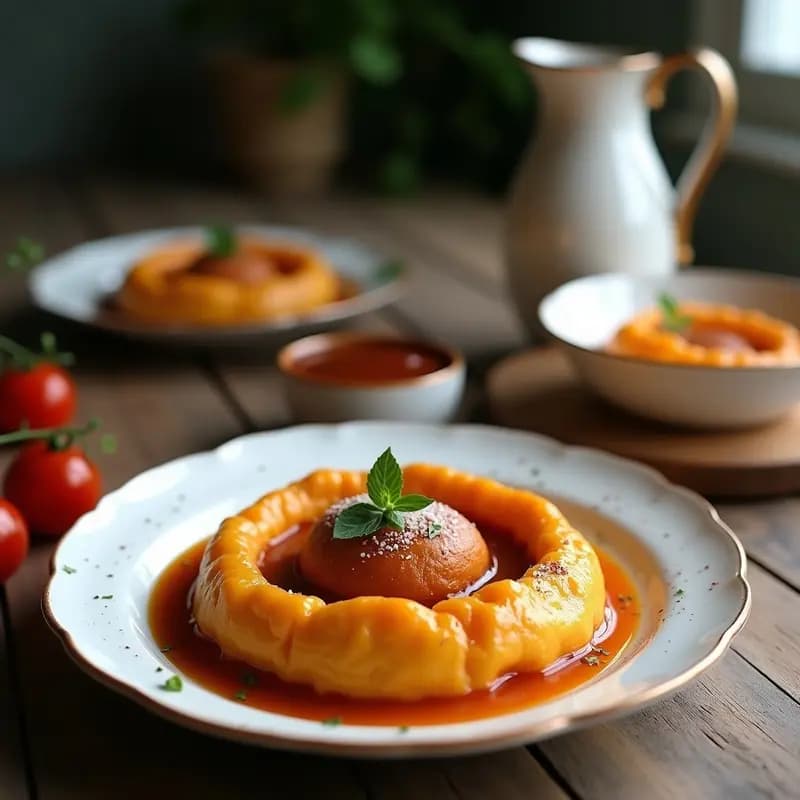 Lokma Turca de Harina de Coco: Postre Griego Sin Gluten y Vegano