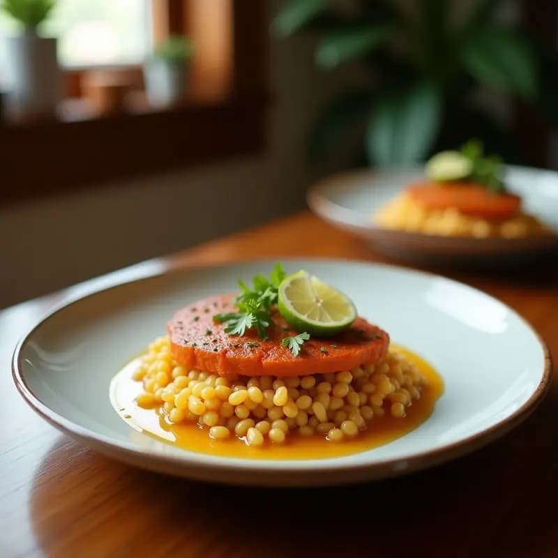 Lokma Turca con Sirope de Limón y Canela: Postre Frito Vegano y Esponjoso
