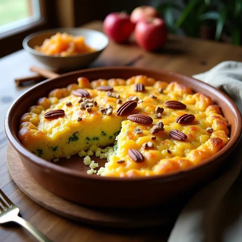 Lokshen Kugel de Fideos de Calabacín: Receta Judía Keto Sin Pasta