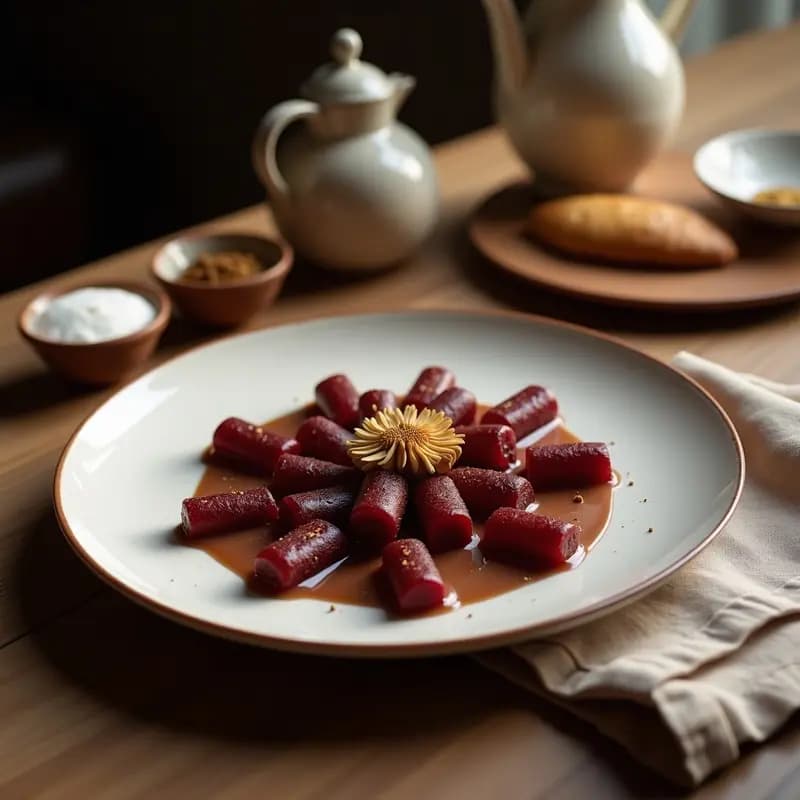Lokum de Rosa y Cardamomo con Cacao: Dulce Turco Saludable y Sin Azúcar
