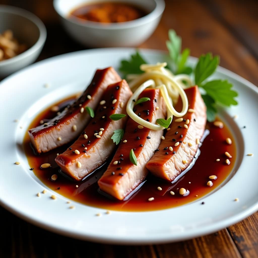 Lomo de Cerdo Glaseado con Salsa de Tamarindo y Especias: Receta China en Airfryer