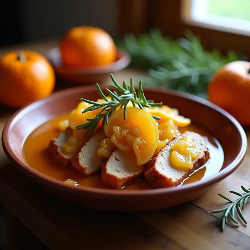 Lomo de Cerdo a la Naranja con Miel: Receta Dulce-Salada Murciana