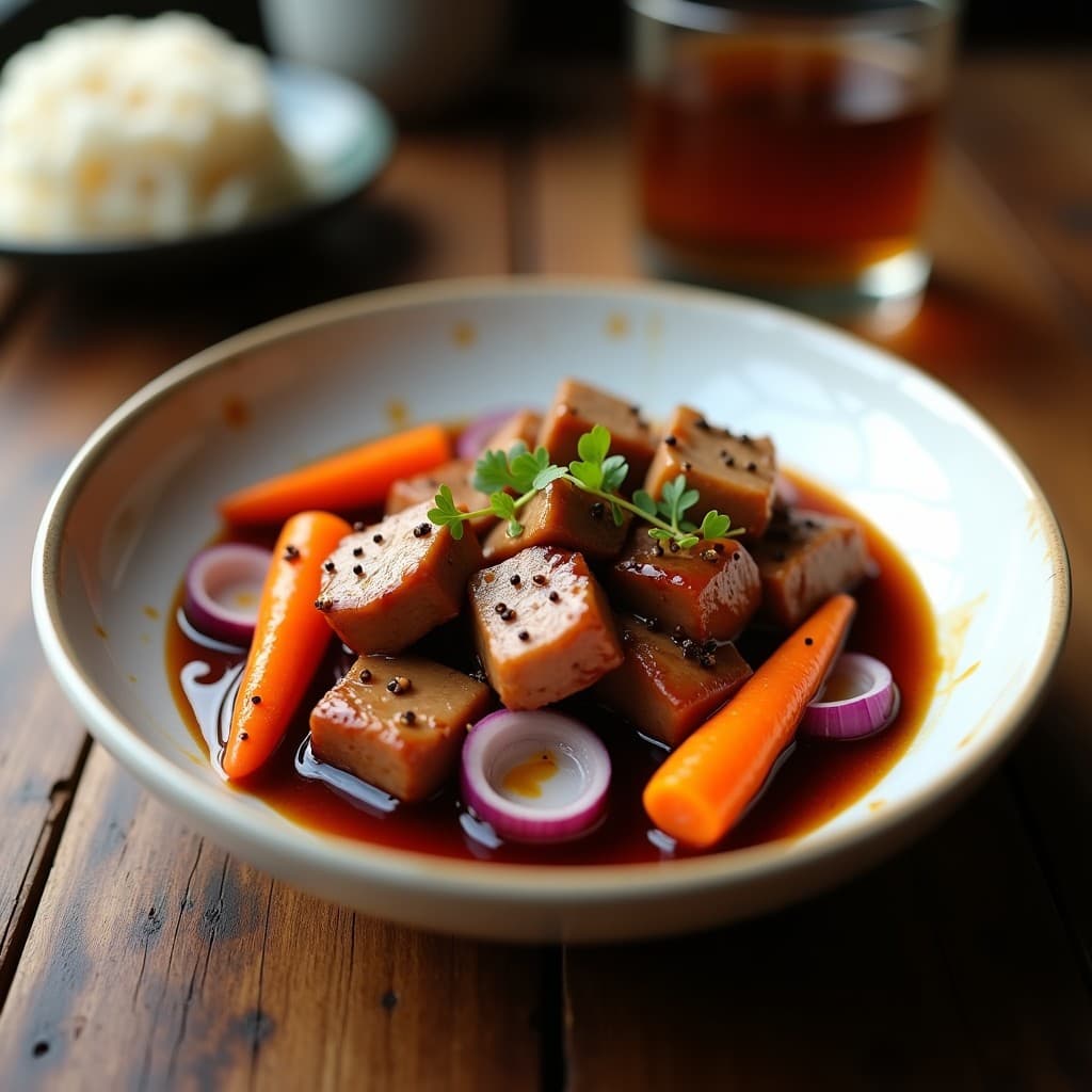 Lomo de Cerdo Marinado en Salsa de Soja y Miel: Receta China en Olla Lenta
