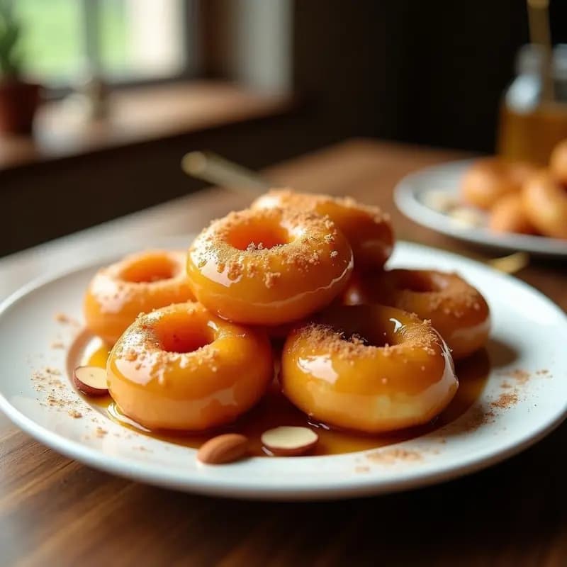 Loukoumades con Miel y Canela: Donas Griegas Esponjosas y Sin Gluten