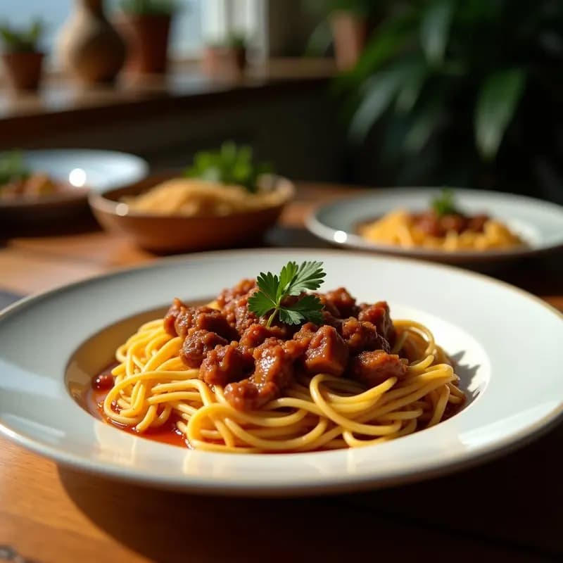 Luk Lak Tailandés con Ternera y Salsa de Soja Dulce: Salteado Rápido y Picante