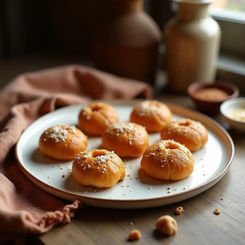 Maamoul de Higos y Nuez: Galletas Árabes Rellenas Sin Horno