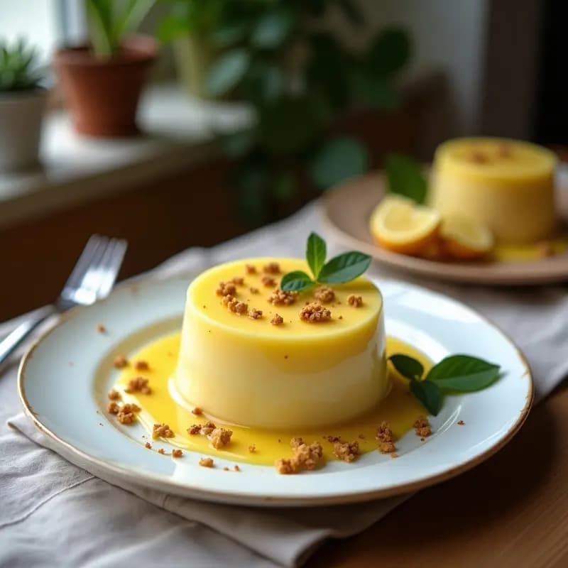 Magdalena de Algas y Limón: Postre Francés Vegano y Rico en Yodo en Thermomix