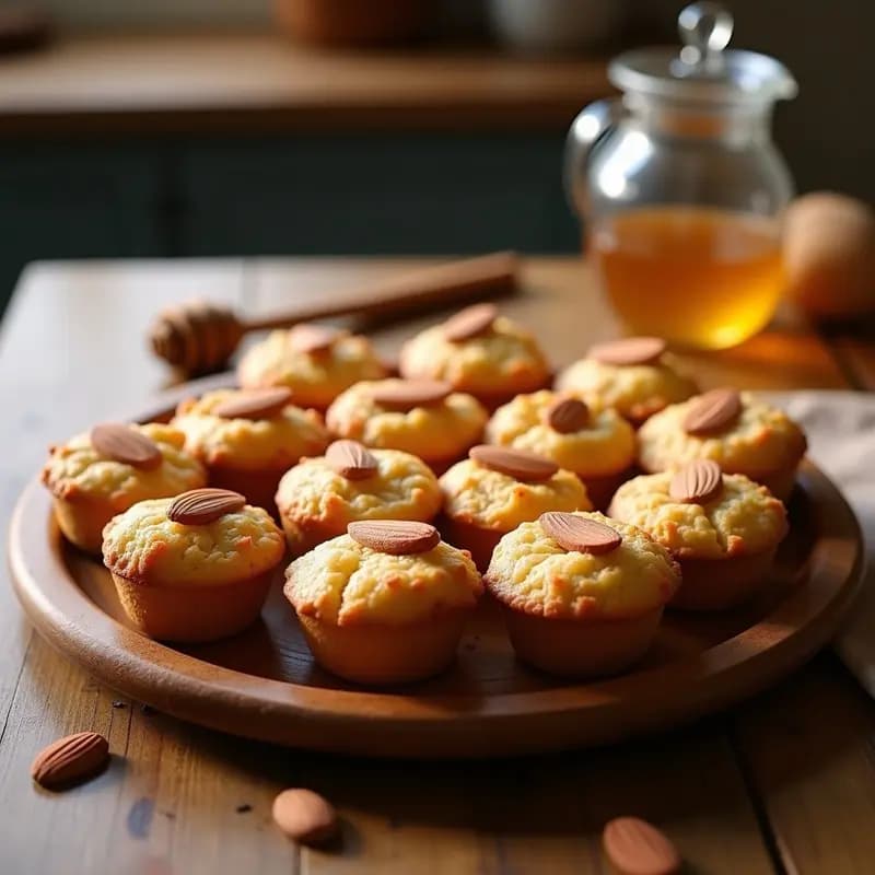 Magdalenas de Canela y Miel: Receta Esponjosa y Sin Azúcar Refinado