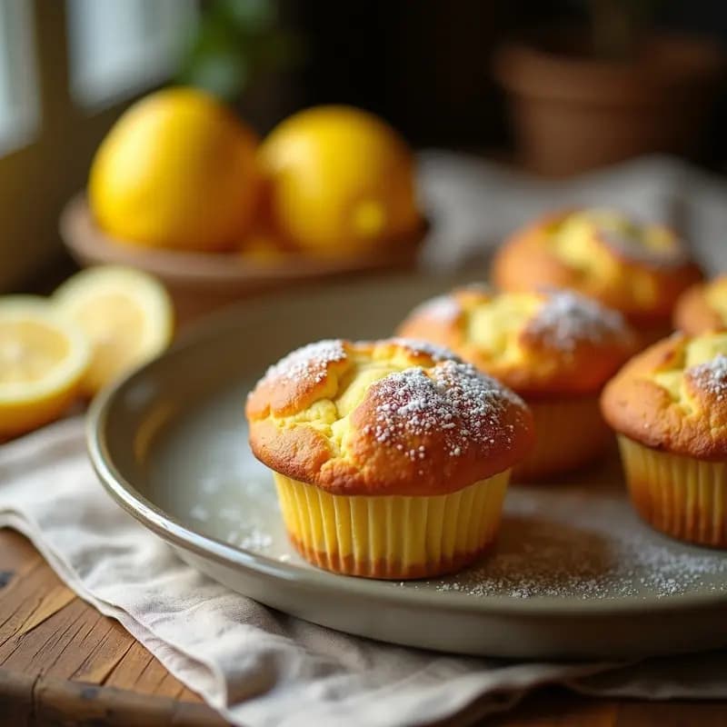 Magdalenas Esponjosas con Ralladura de Limón: Receta Clásica en Thermomix