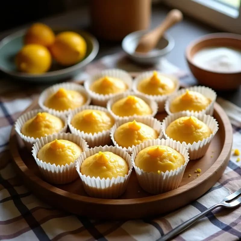 Magdalenas de Yema: Postre Castellano Esponjoso y Aromático