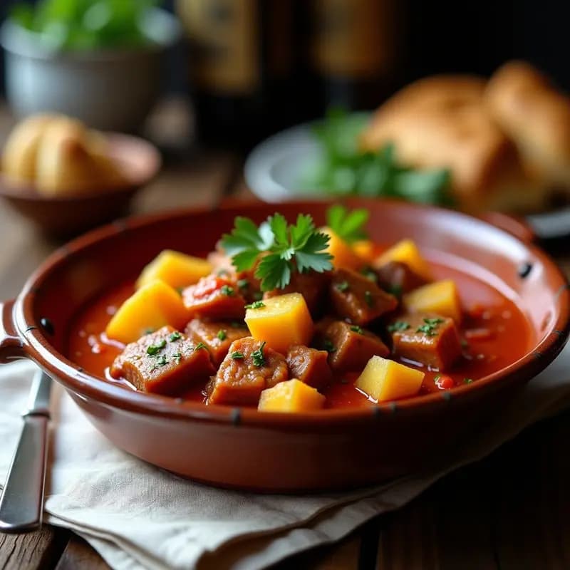 Magras con Tomate y Patatas: Receta Cordobesa de Whole30