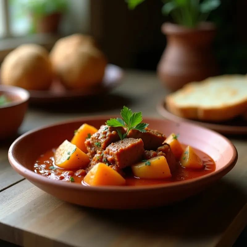 Magras con Tomate y Patatas: Receta Andaluza de Cuchara y Sabrosa