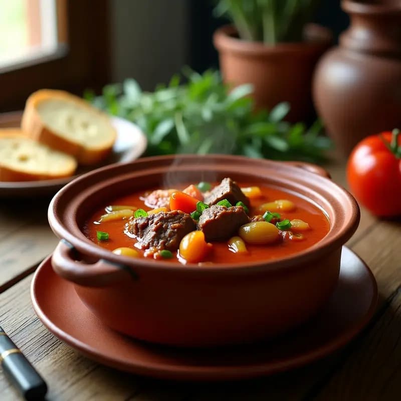 Magras con Tomate y Pimientos: Guiso Cordobés de la Abuela