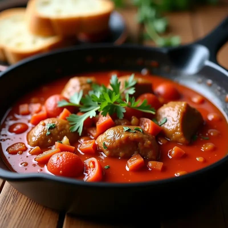 Magras con Tomate: Receta Cordobesa en Sartén Antiadherente