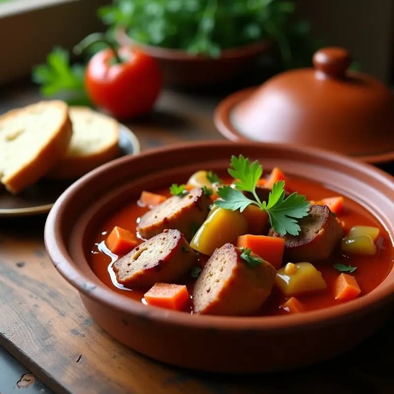 Magro con Tomate Casero: Receta Cordobesa de Cerdo en Salsa de Verduras