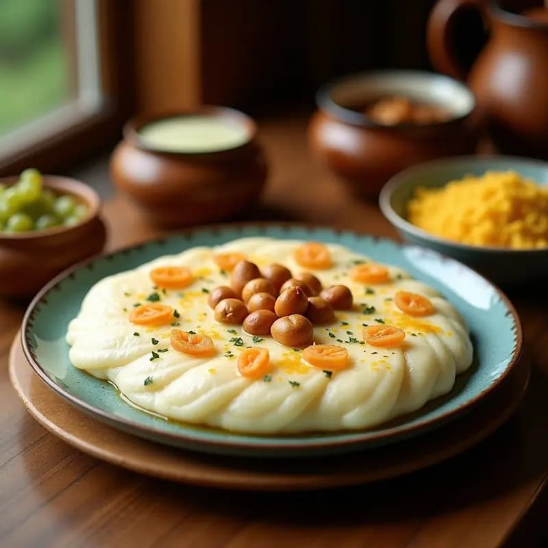 Mahalepi de Leche de Coco y Cardamomo: Postre Persa Sin Lácteos y Sin Azúcar
