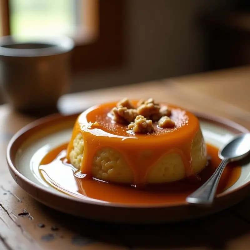 Malva Pudding con Salsa de Caramelo de Fechas: Postre Sudafricano Sin Lácteos y Sin Azúcar