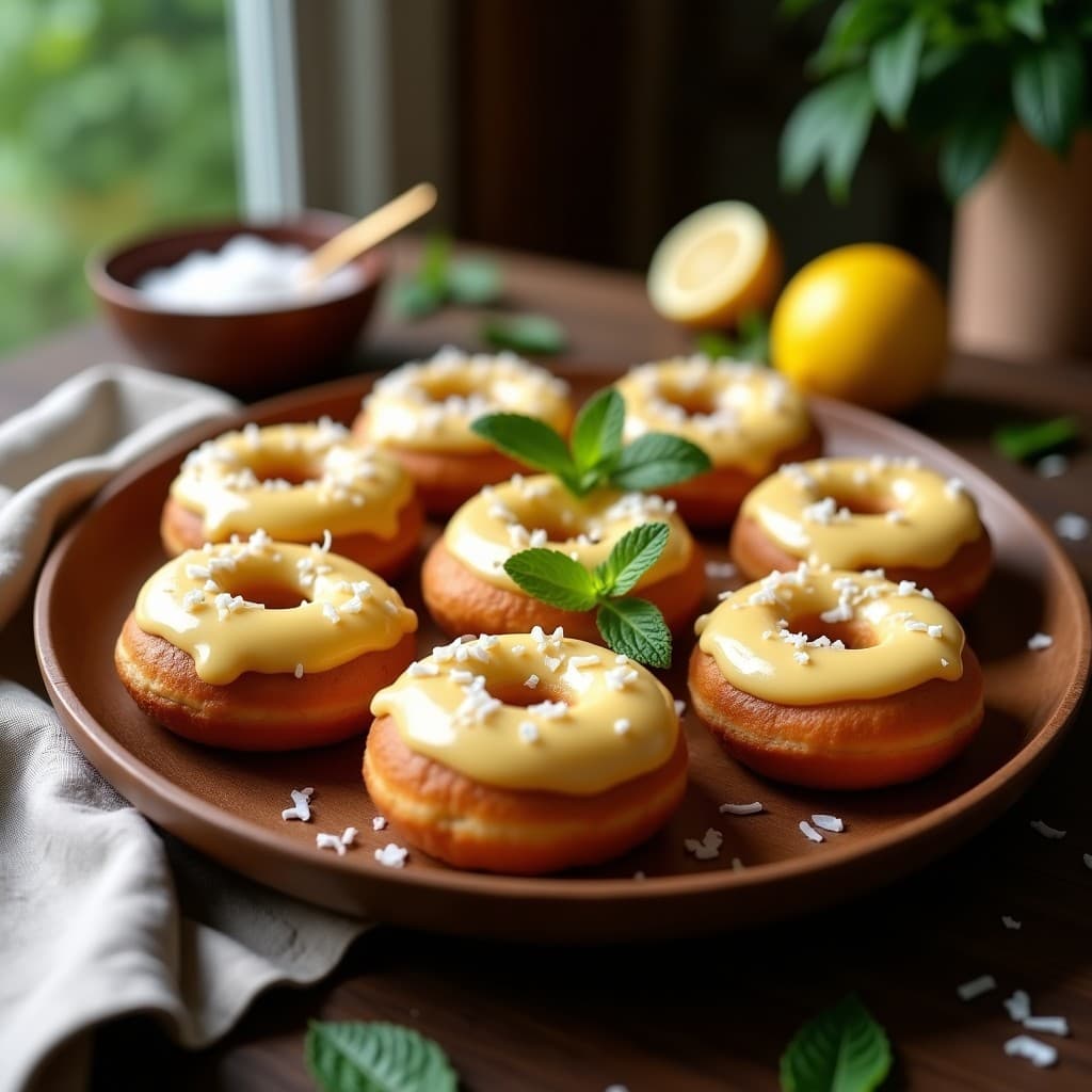 Mandazi de Harina de Plátano Verde: Donuts Keniatas Keto sin Azúcar