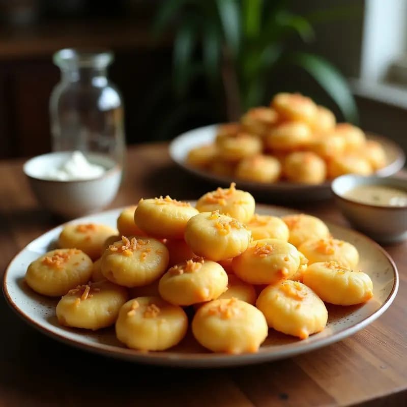 Mandazi Swahili: Donuts Africanos de Coco y Cardamomo Sin Gluten