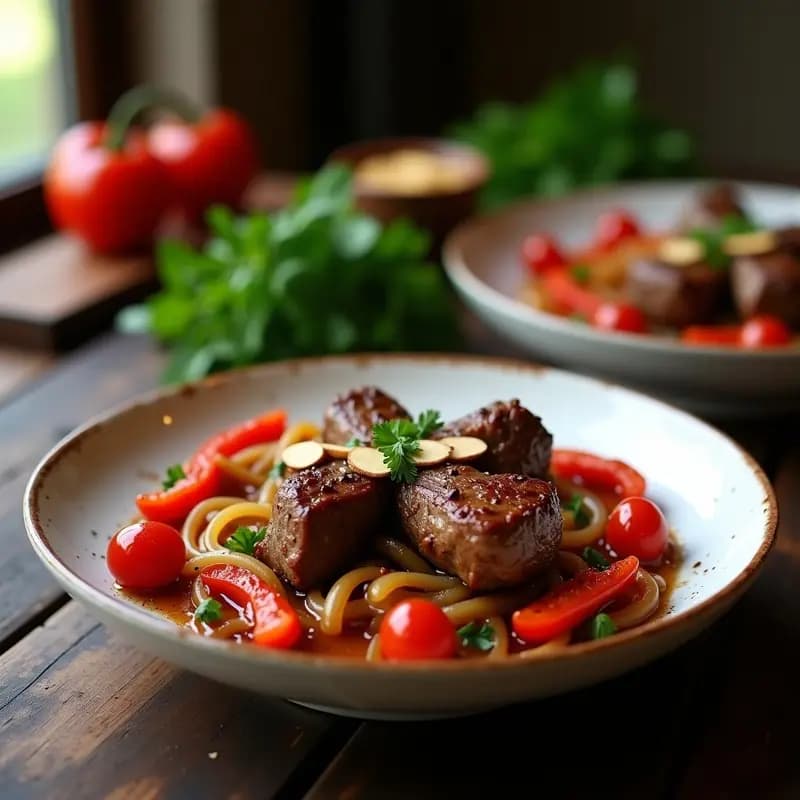 C Schausha de Cordero con Especias: Receta Jordana en Horno y Baja en Carbohidratos