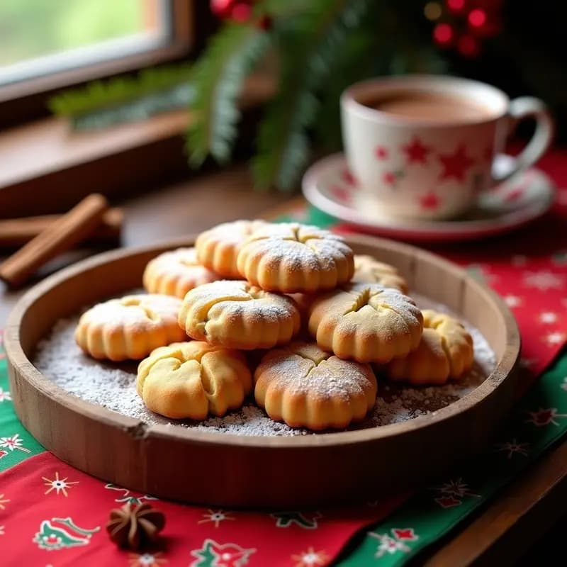 Mantecados de Alemendra: Postre de Navidad Andaluza