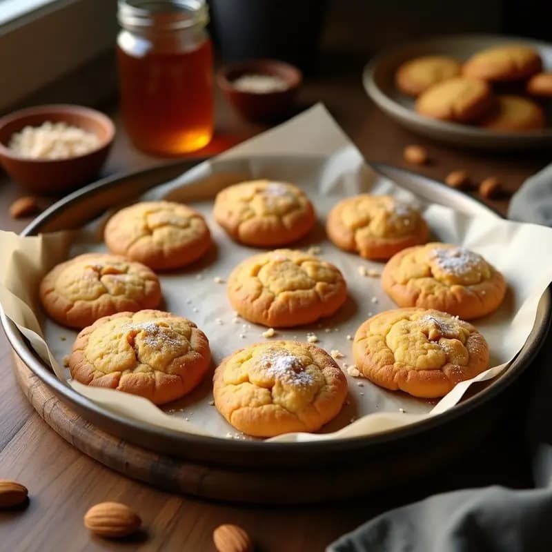 Mantecados de Almendra y Miel: Galletas Tradicionales Extremeñas Sin Gluten