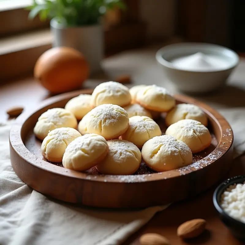 Mantecados de Almendra sin Gluten: Postre Andaluz Clásico para Fiestas