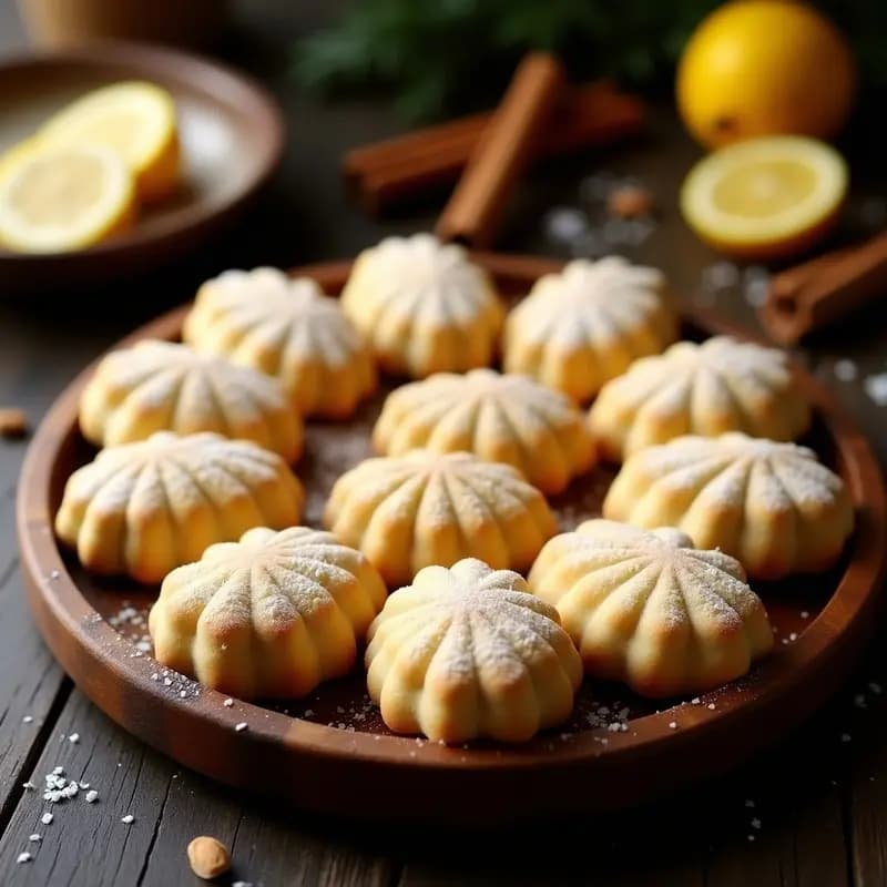 Mantecados Caseros de Almendra: Receta de Navidad sin Horno en 20 Minutos