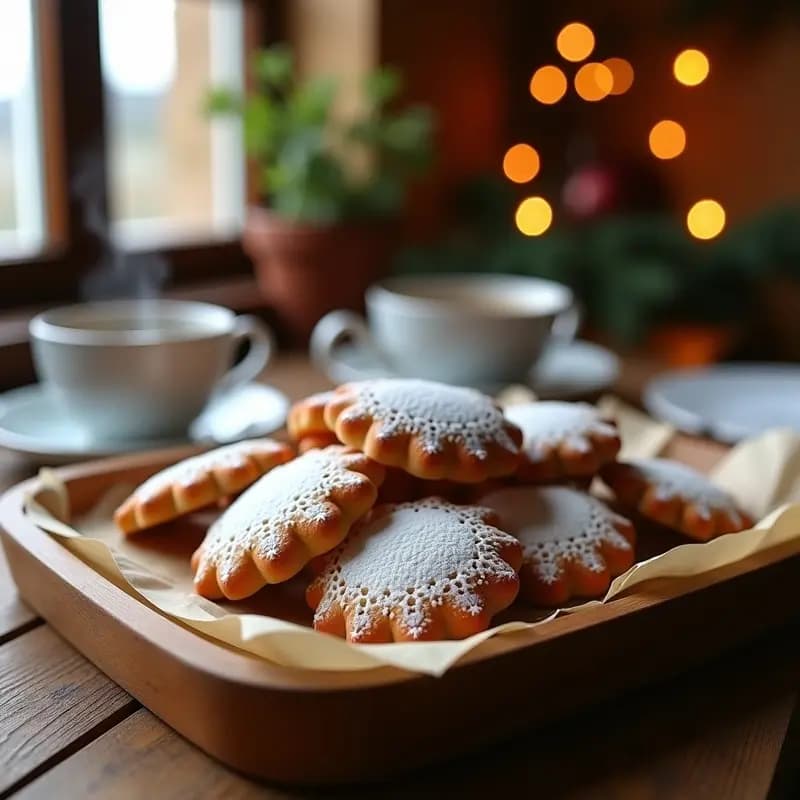 Mantecados Caseros de Almendra y Canela: Postre Navideño en 30 Minutos