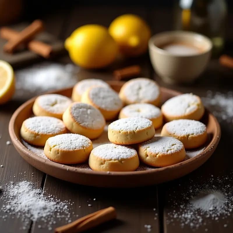 Mantecados Caseros de Manteca de Cerdo: Dulce Tradicional de Navidad